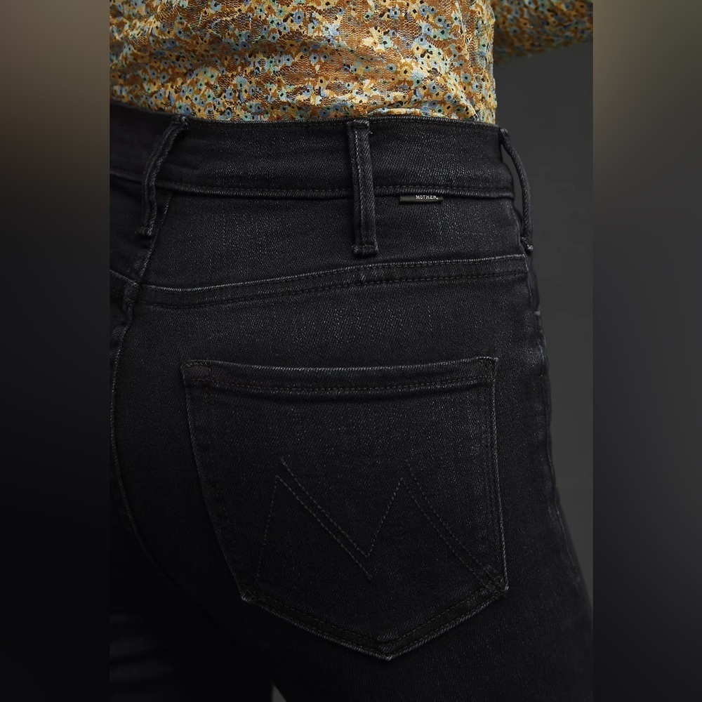 NWT MOTHER The Hustler Ankle Fray Jeans - Picture 4 of 7